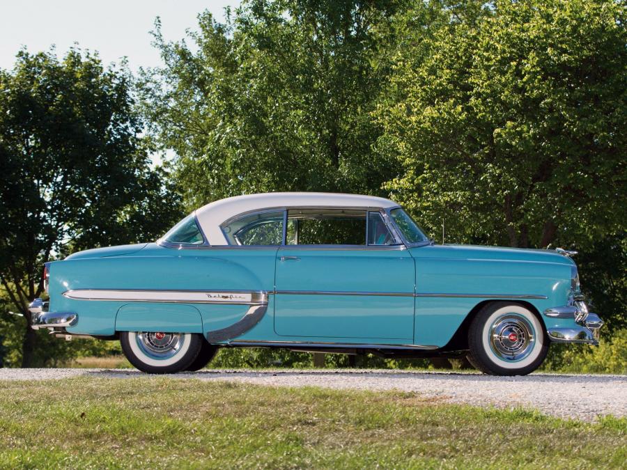  Chevrolet Bel Air Sport Coupe 1954 года  (фото 58 из 67)
